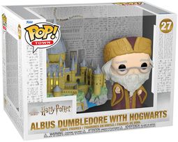 Albus Dumbledore with Hogwarts (Pop! Town) Vinyl Figur 27, Harry Potter, Funko Pop! Town