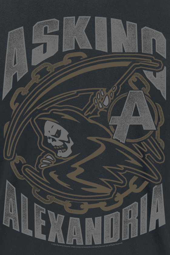 Asking Alexandria Reaper T-Shirt schwarz