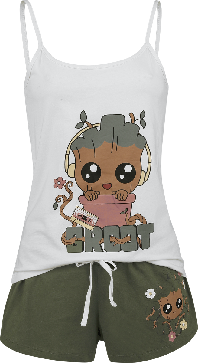 🏷️ Pyjama Disney de Les Gardiens De La Galaxie - Groot - pour Femme