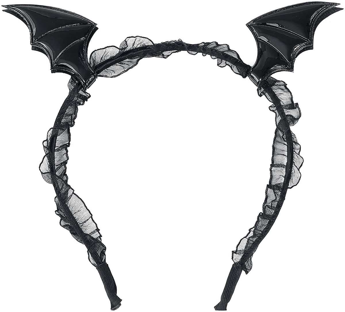 Levně Gothicana by EMP Bat Wings Čelenka černá