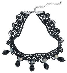 Shiny Pearls, Black Premium by EMP, Halsband