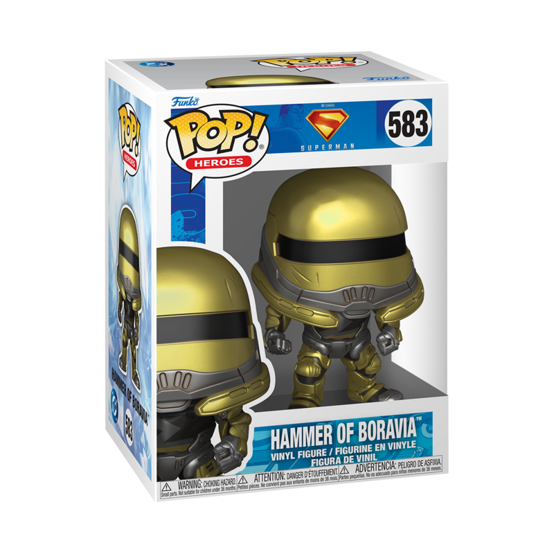 Superman  Funko Pop! - Hammer of Boravia (Chase Edition possible) Vinyl Figurine 583 -