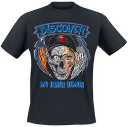 Discover My Inner Demon, Sprüche, T-Shirt