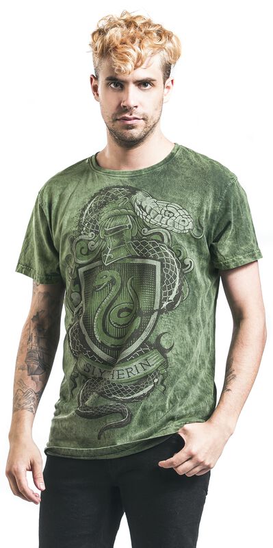Männer Bekleidung Slytherin - The Snake | Harry Potter T-Shirt