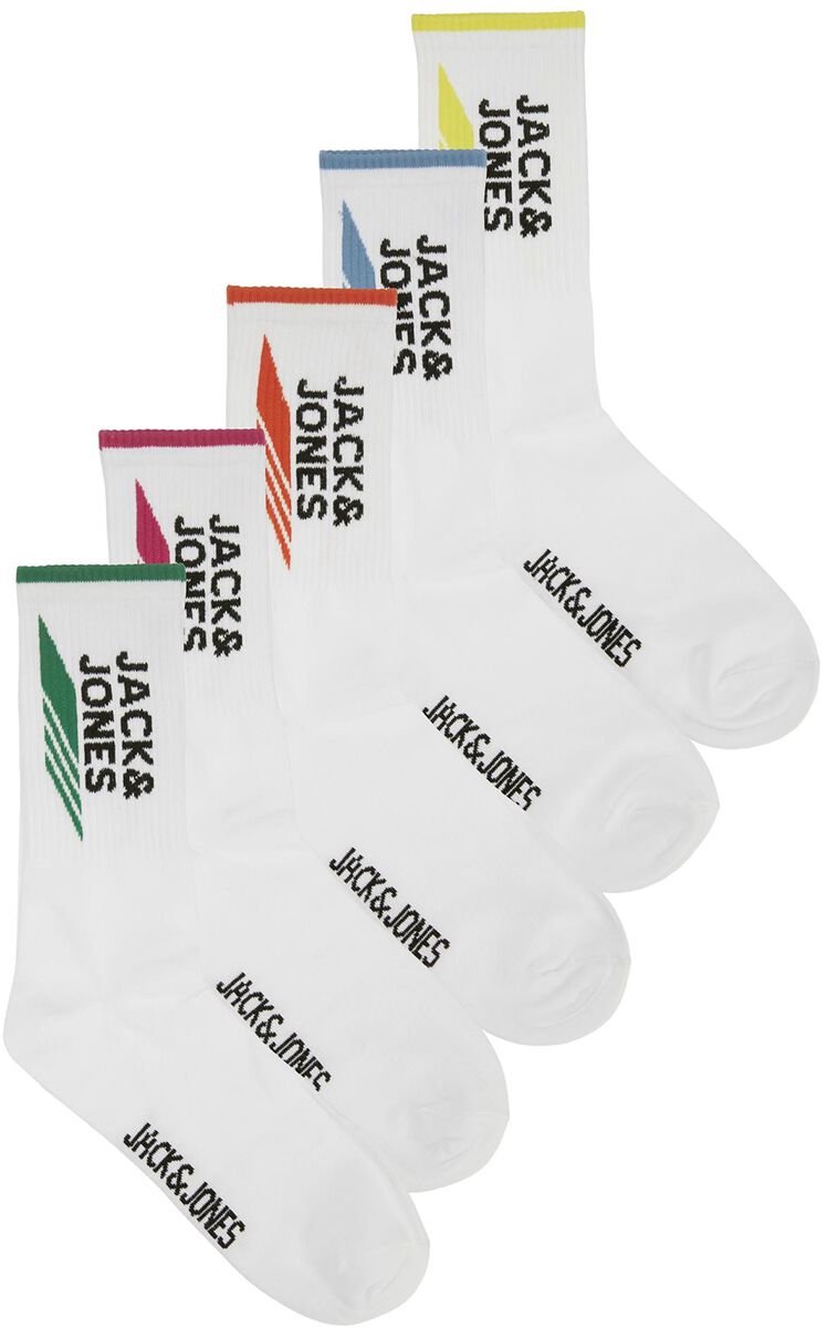 Chaussettes Bébé de Jack & Jones - pour les enfants - Luca Tennis Socks - pour garçons - blanc