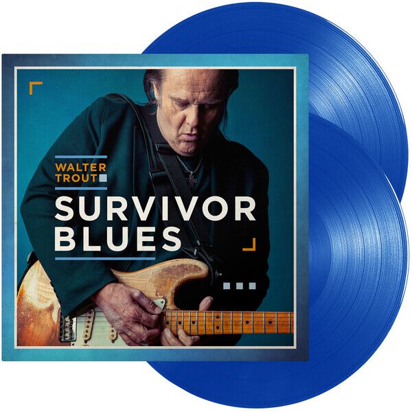 Walter Trout Survivor Blues LP blue