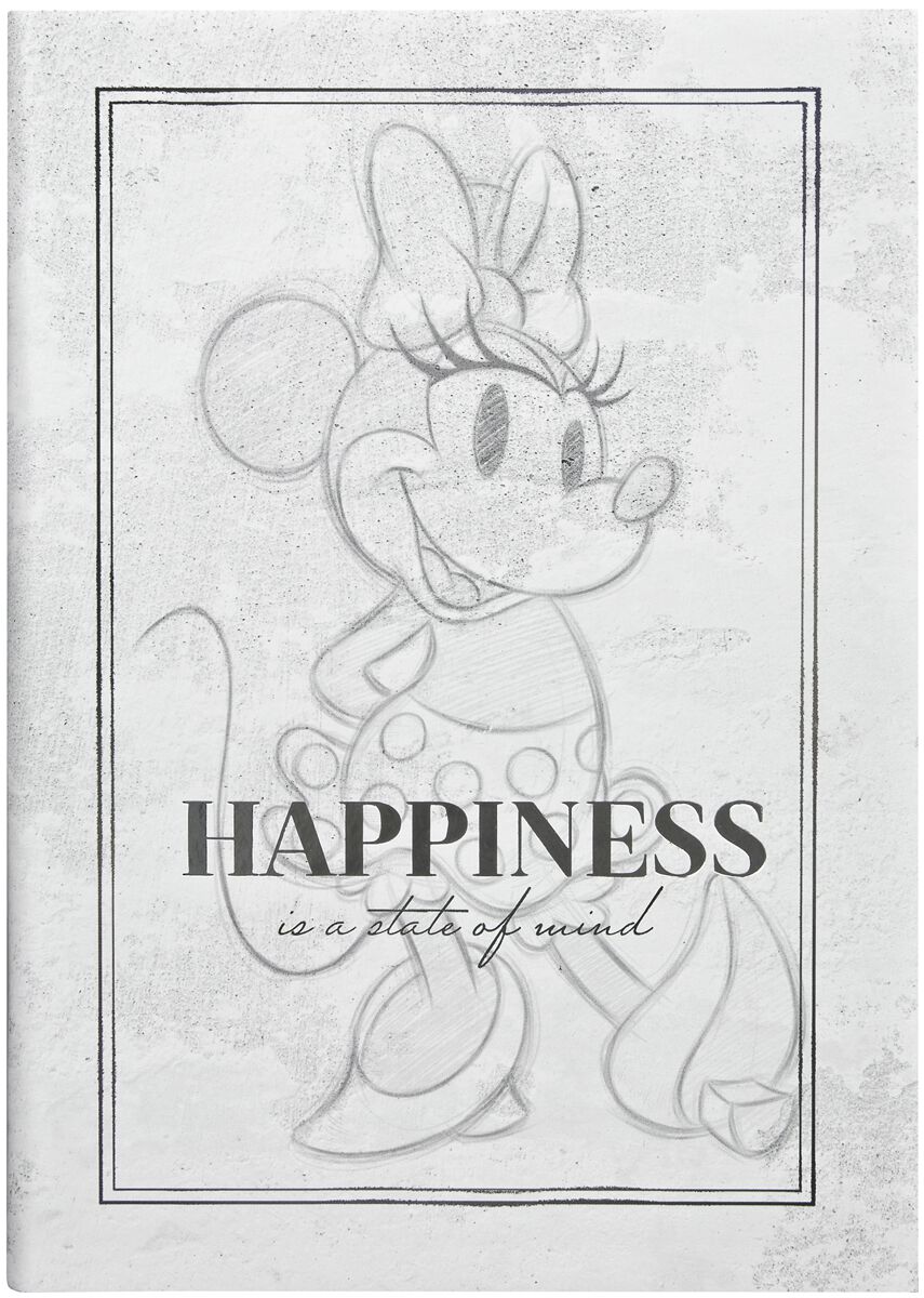 Mickey Mouse - Disney Bürozubehör - Happiness - für Damen - weiß  - Lizenzierter Fanartikel