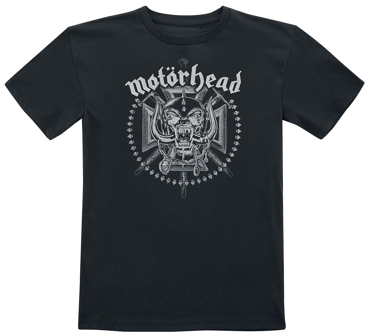 Image of Motörhead Kids - Iron Cross Kinder-Shirt schwarz