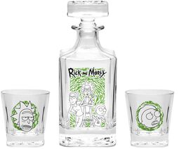Characters, Rick And Morty, Glas-Set