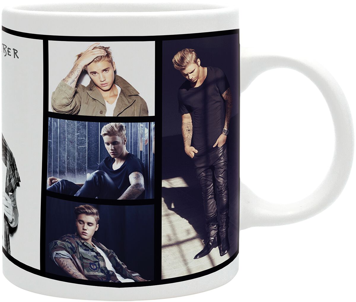 Mug de Bieber, Justin - Photos - pour Unisexe - multicolore