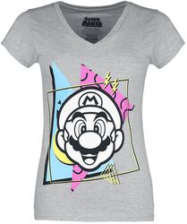 Neon, Super Mario, T-Shirt