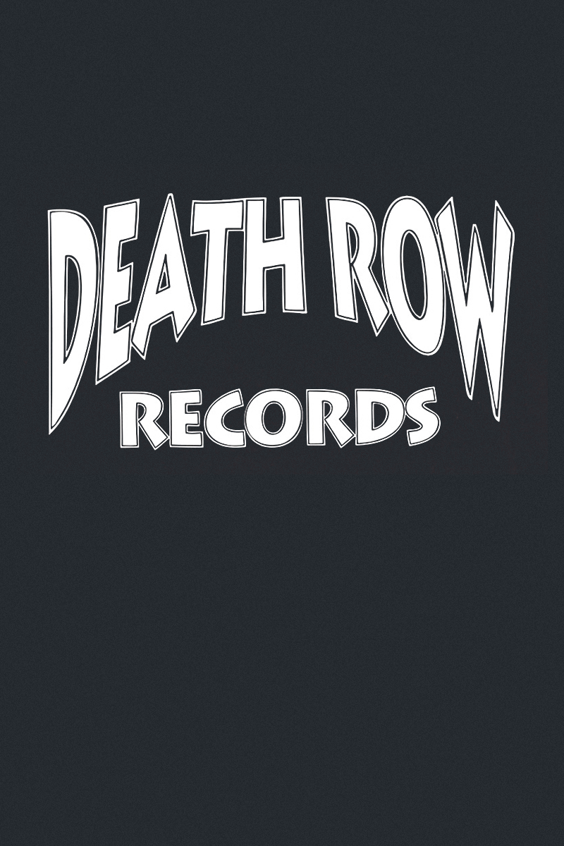 Death Row Records Kapuzenpullover - Classic Logo - S bis XL - für Männer - Größe S - schwarz  - Lizenziertes Merchandise!