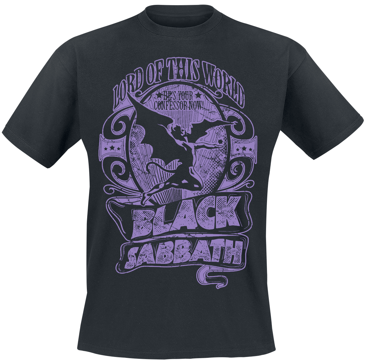 Black Sabbath  T-Shirt - Lord Of This World - for Men - black