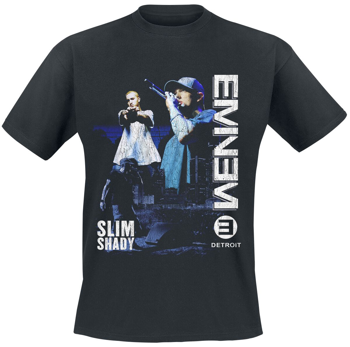 Image of Eminem Detroit T-Shirt schwarz