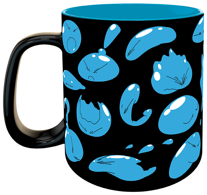 That Time I Got Reincarnated As A Slime - Anime Tasse - Rimuru Pattern - schwarz/blau  - Lizenzierter Fanartikel