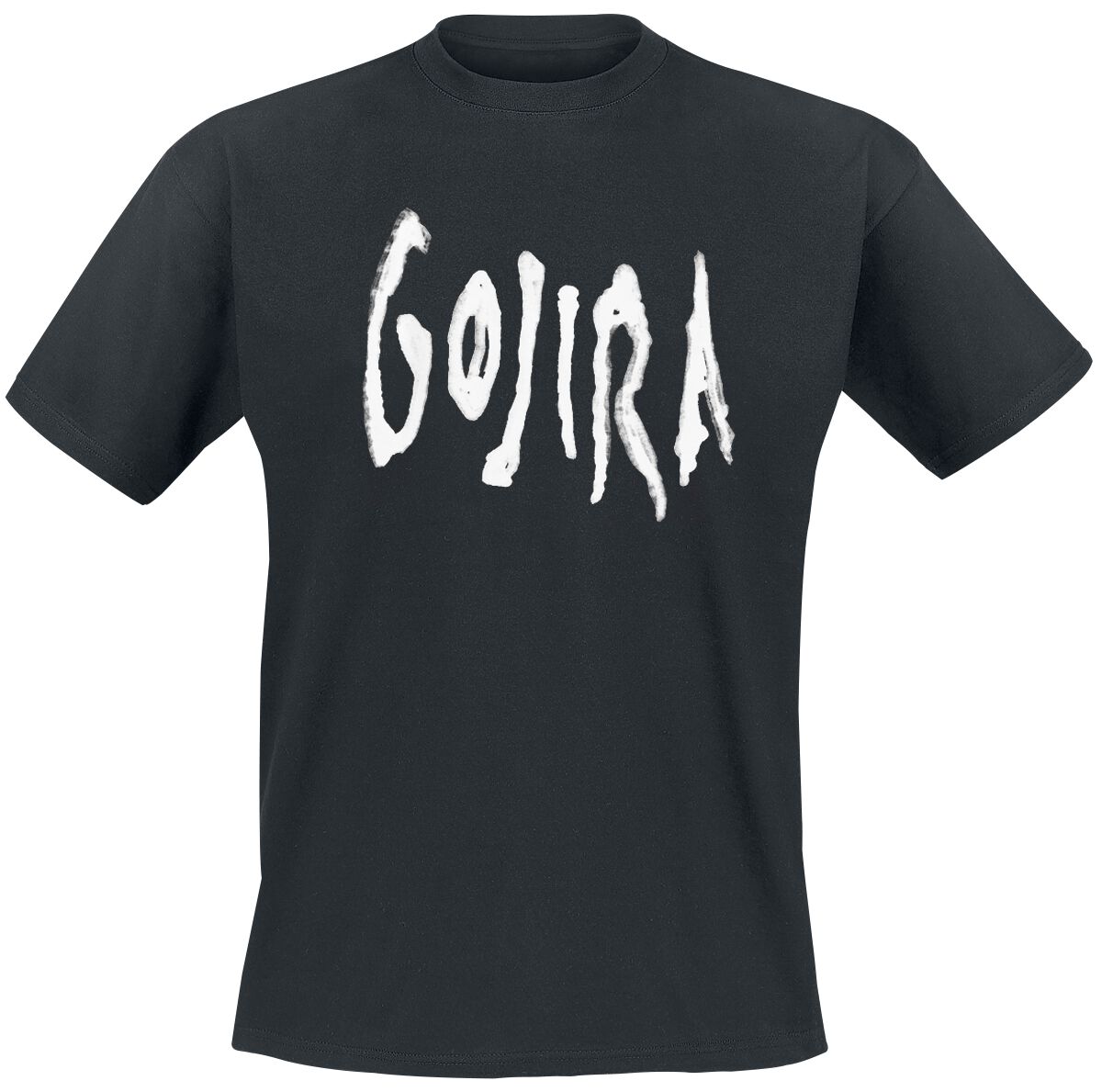 Gojira T-Shirt - Logo Distort - M bis XL - für Männer - Größe M - schwarz  - Lizenziertes Merchandise!