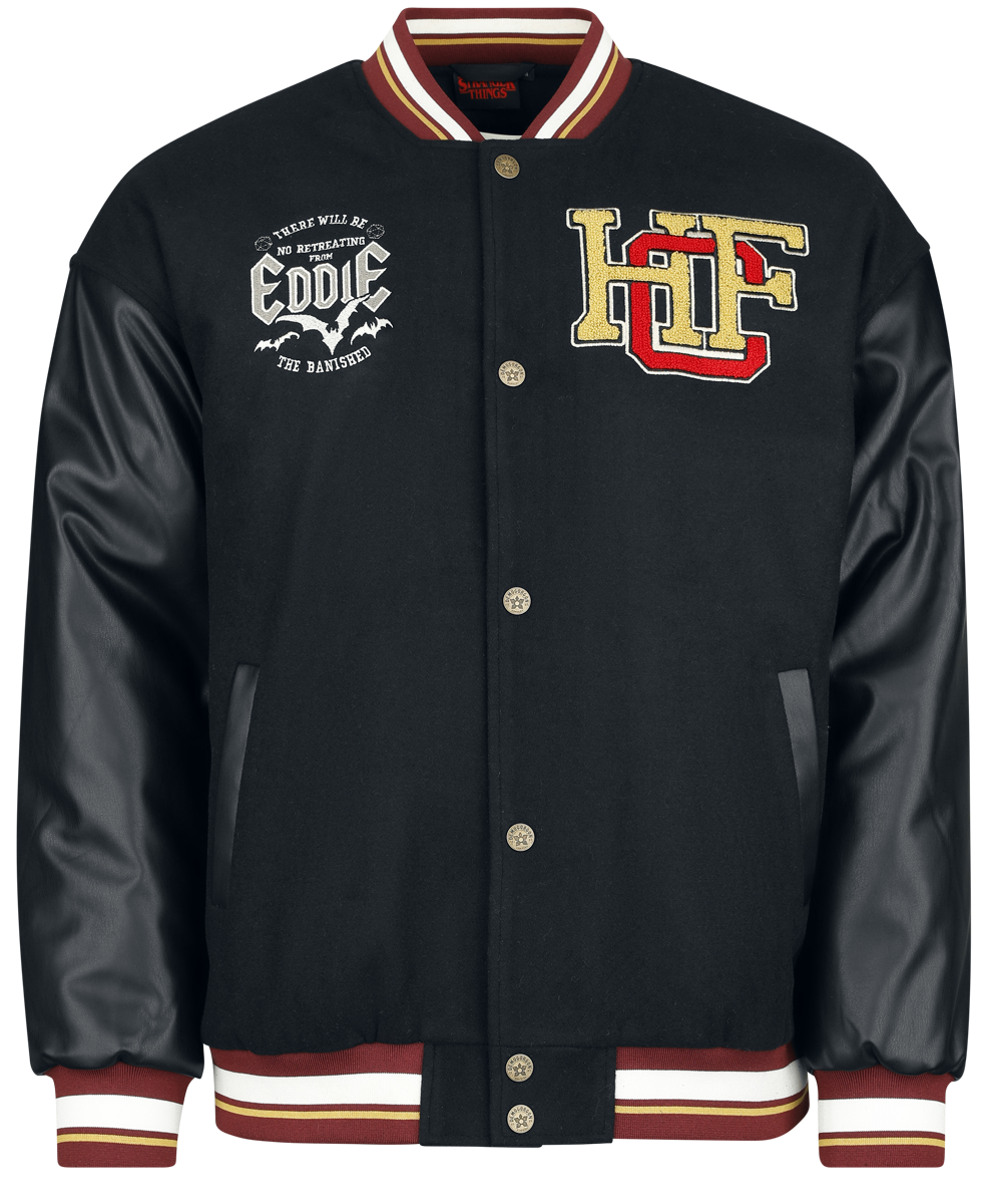 Stranger Things  Varsity Jacket - Hellfire Club - for Men - black