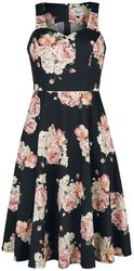 English Rose Fit & Flare Dress, Banned Retro, Mittellanges Kleid