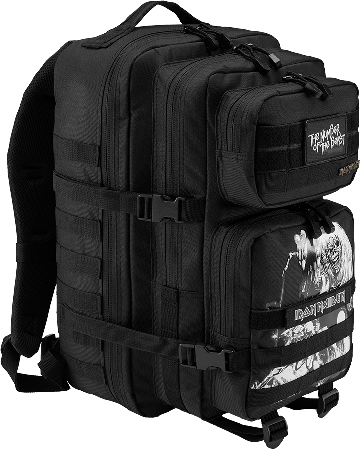 4051773199657 - Number Of The Beast GITD - Cooper Large Rucksack schwarz 4051773199657 - Number Of The Beast GITD - Cooper Large Rucksack schwarz