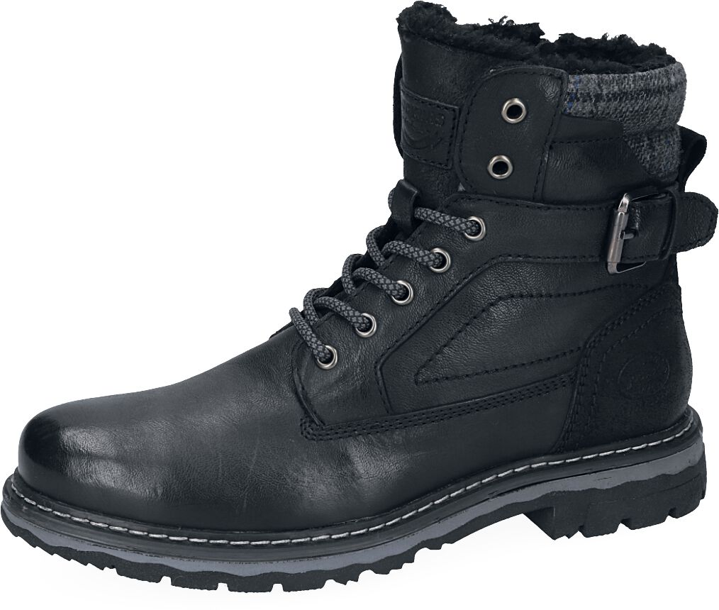 Dockers by Gerli Winterstiefel – Buckle Winter Boot – EU45 – für Männer – Größe EU45 – schwarz