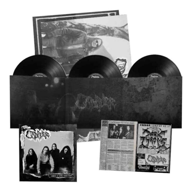 Levně Cadaver Demos & Live 1988-91 3-LP standard