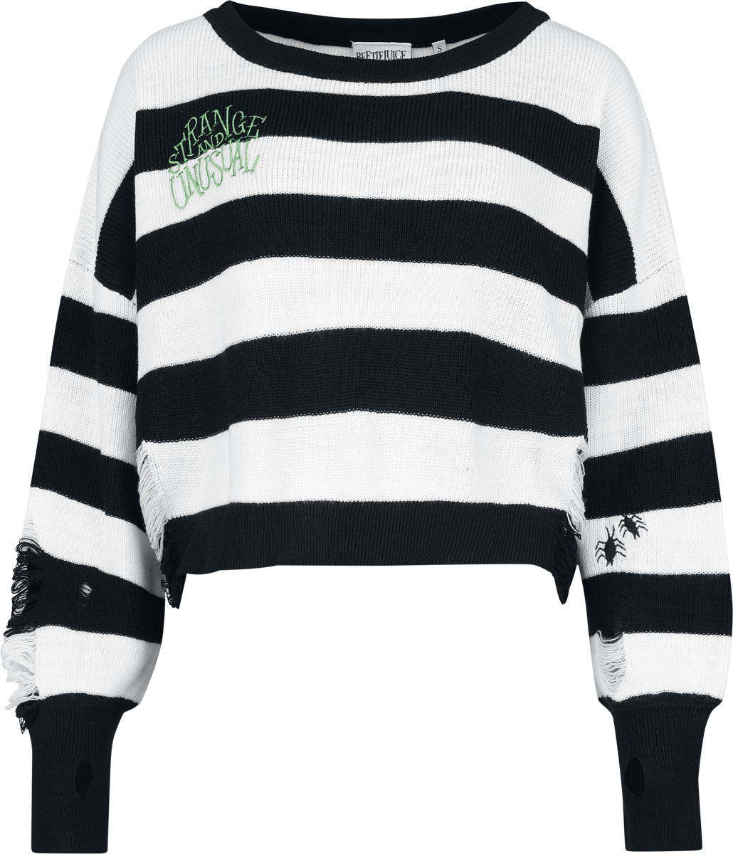 Beetlejuice  Sweatshirt - Strange and Unusual - Oversized - for Women - multicolour
