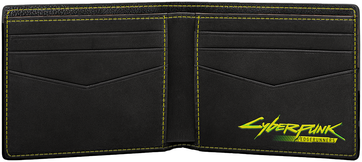 Cyberpunk - Gaming Geldbörse - Edgerunners - David - gelb/schwarz