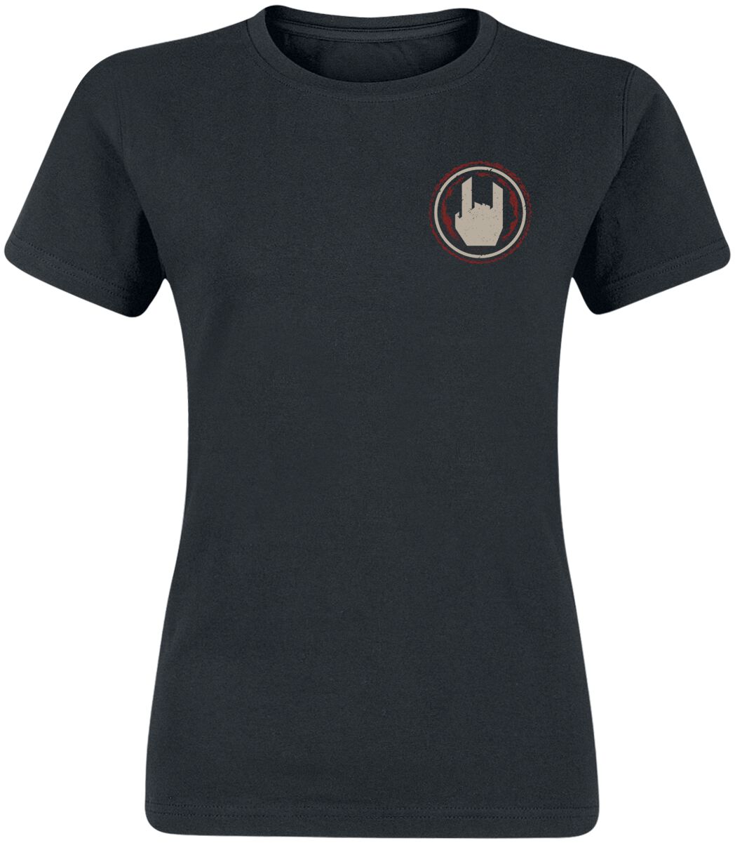 4068143423328 - - Verlängerungsshirt 2026 T-Shirt schwarz in S