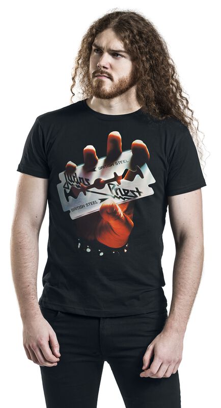 Männer Bekleidung British Steel Anniversary 2020 | Judas Priest T-Shirt