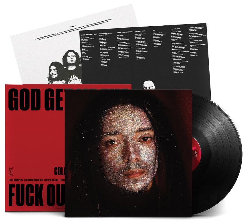 Cold Gawd God get me the fuck out of here LP schwarz Cold Gawd God get me the fuck out of here LP schwarz