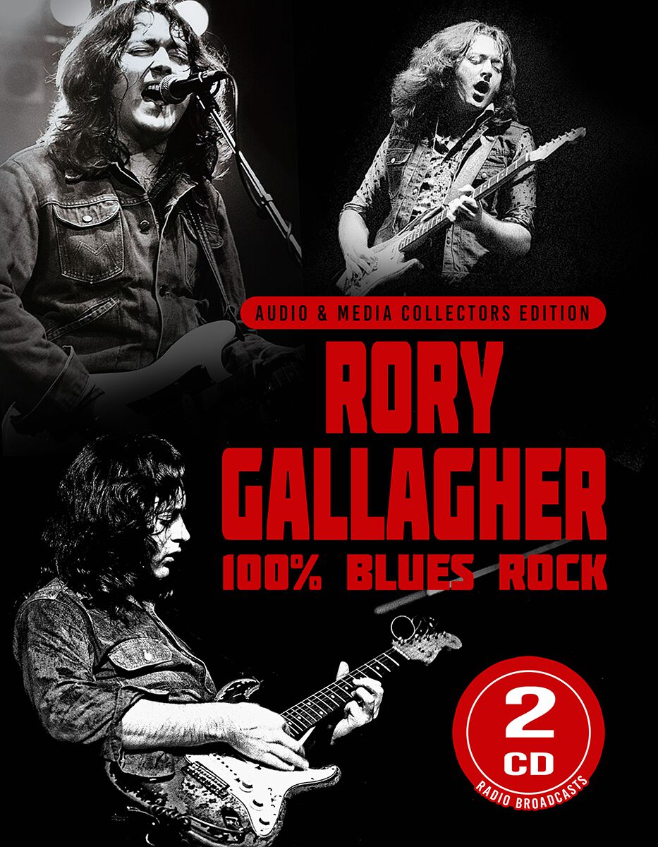 Gallagher, Rory 100% Blues Rock / Radio Broadcasts CD multicolor