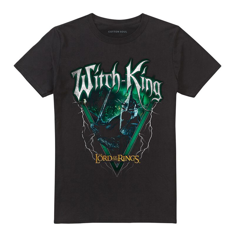 Sagan om Ringen T-shirt - Witch King - M 5XL - för Herr - svart