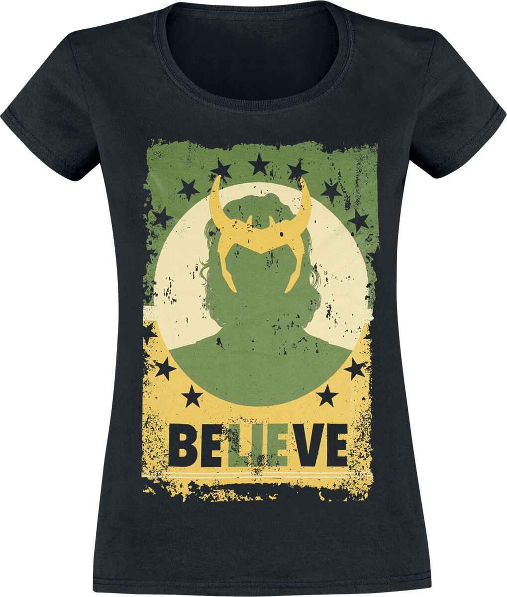 Loki Believe T-Shirt black