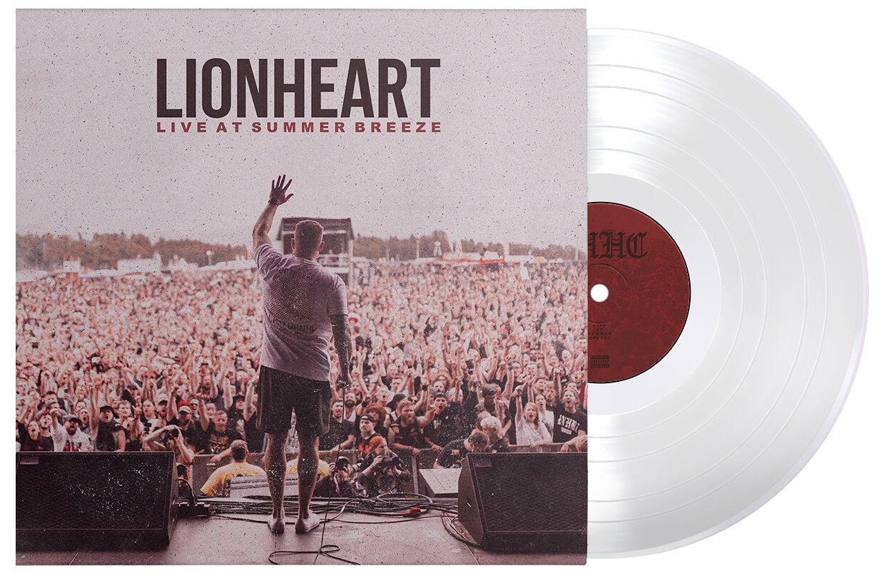 LP de Lionheart - Live at Summerbreeze - pour Unisexe - blanc