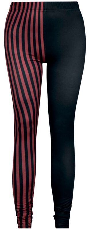 RED by EMP Magic and Style Leggings black red