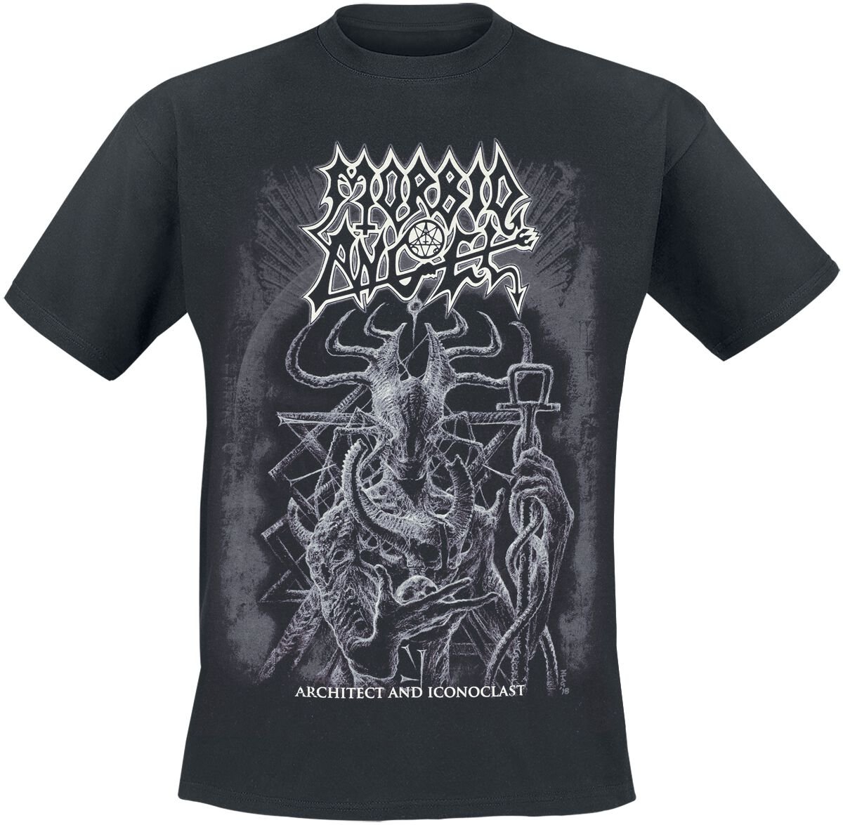 Morbid Angel T-shirt - Architect & Iconoclast - S till XXL - Herrer - sort