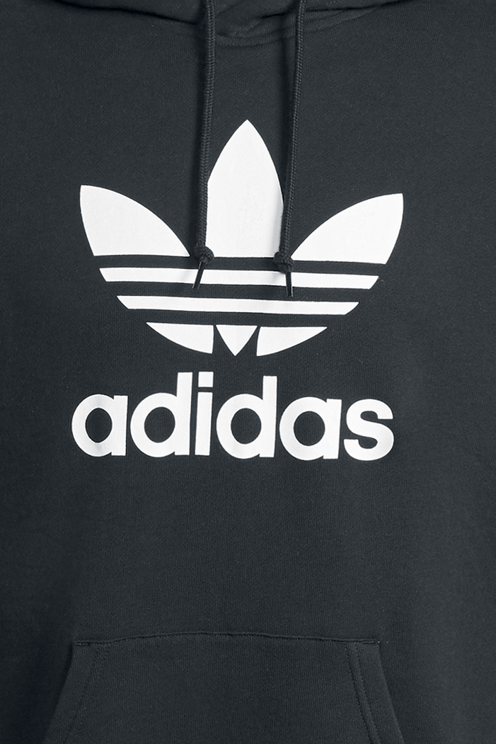 Adidas Trefoil Hoody Kapuzenpullover schwarz