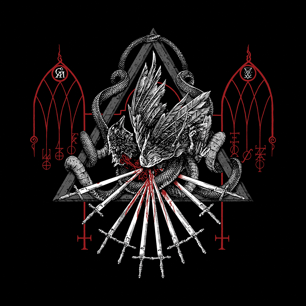 Goatwhore Angels hung from the arches of heaven LP multicolor