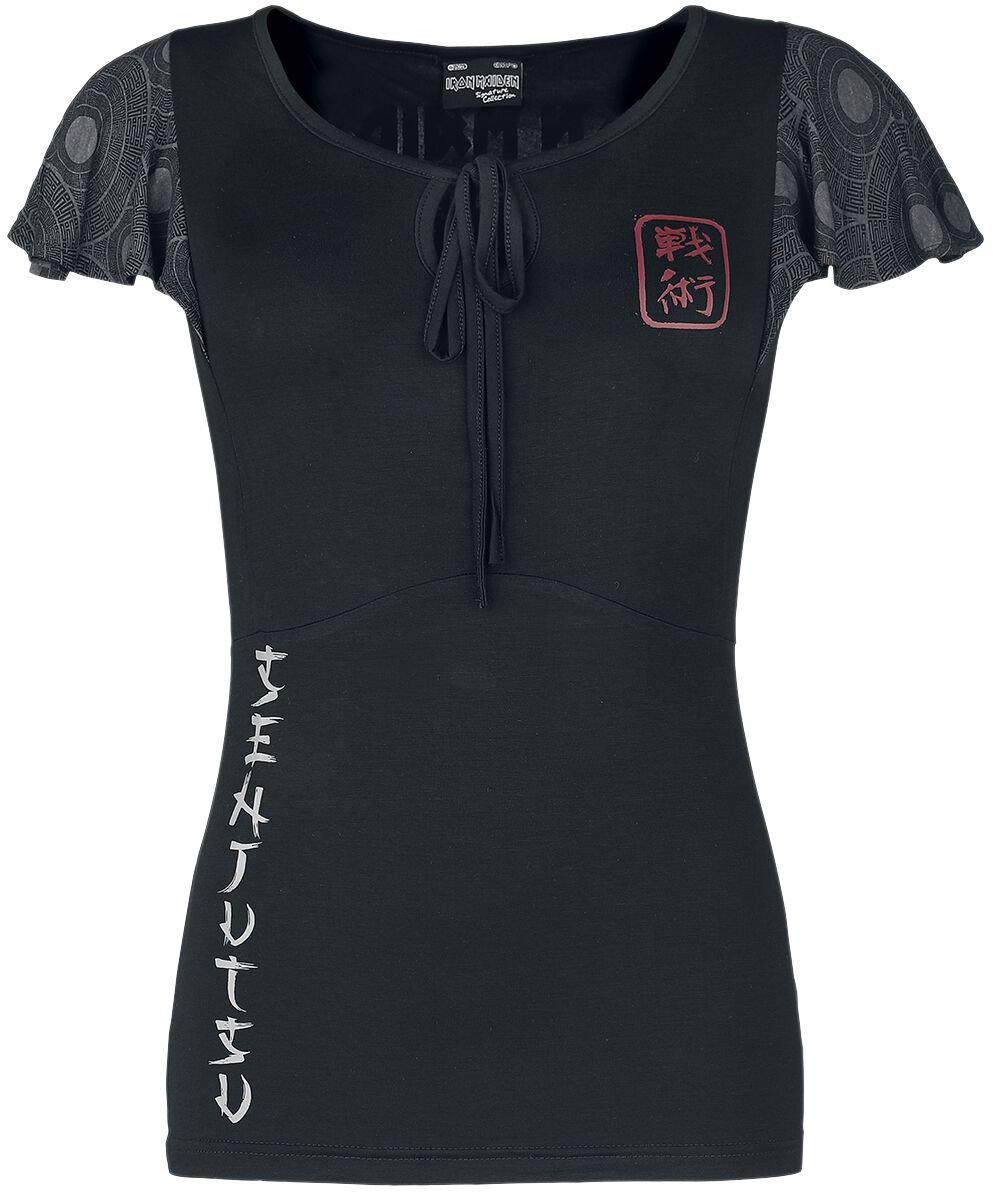 T-Shirt Manches courtes de Iron Maiden - EMP Signature Collection - S à XL - pour Femme - noir