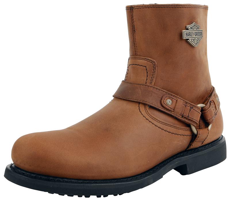 Harley Davidson Rockabilly Biker Boot - Scout - for Men - brown