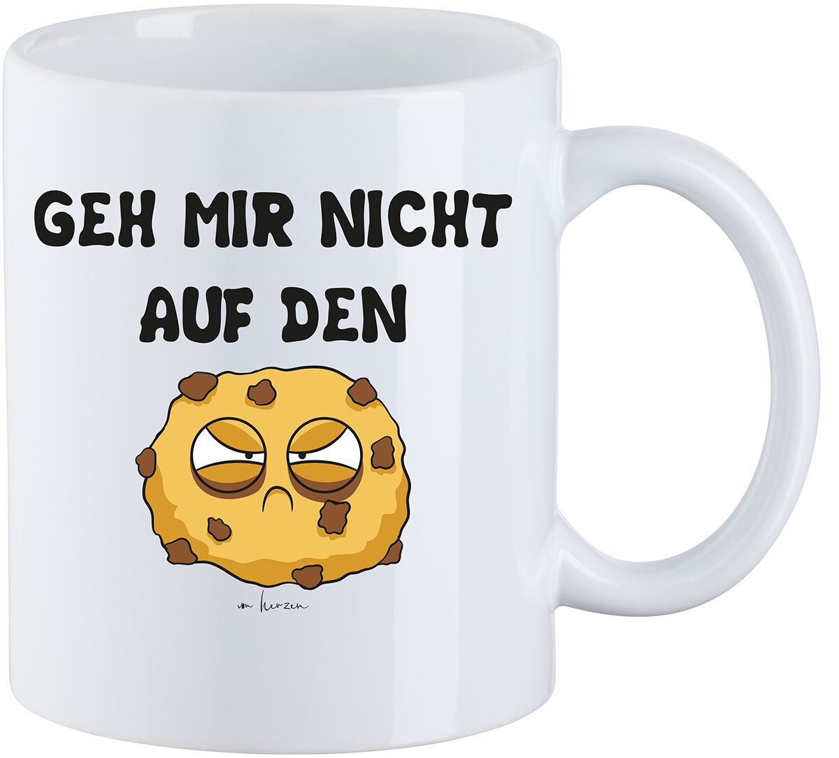 Sprüche Geh mir nicht auf den Keks Tasse weiß Sprüche Geh mir nicht auf den Keks Tasse weiß