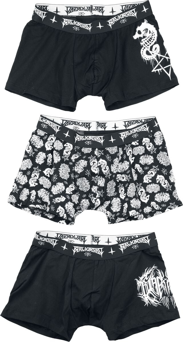 Black Blood by Gothicana Sirens Boxers black