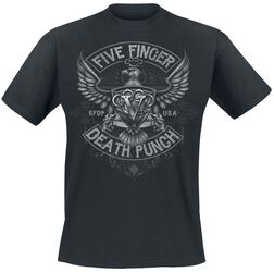 Howe Eagle Crest, Five Finger Death Punch, T-Shirt