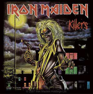 Levně Iron Maiden Killers nášivka vícebarevný