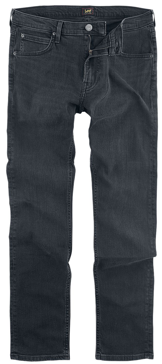 Image of Lee Jeans Luke Slim Tapered Fit Worn Dry Lake Jeans schwarz