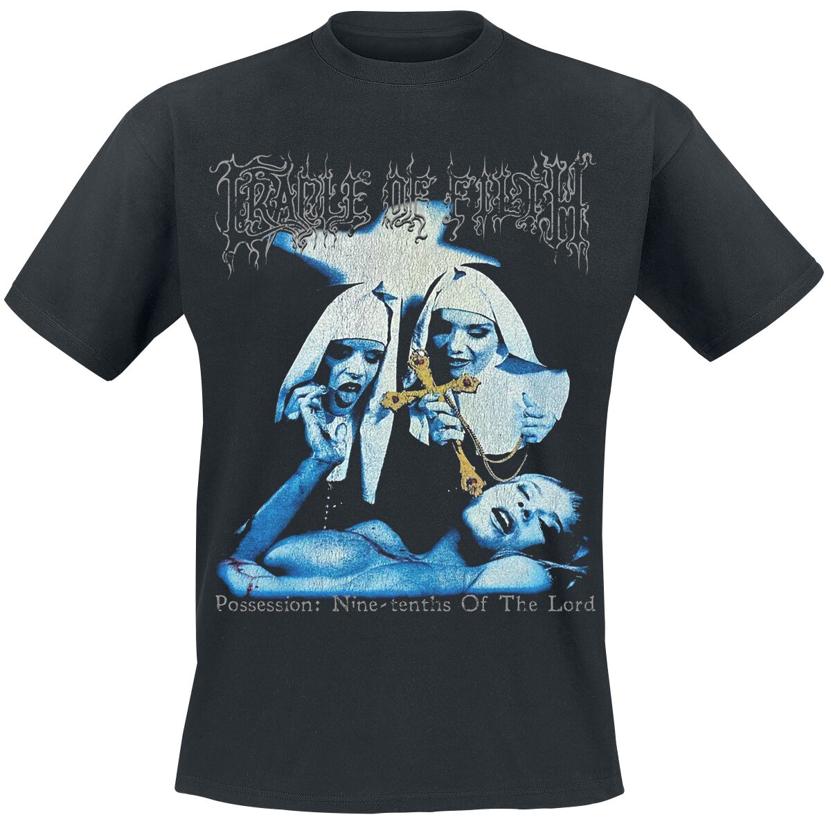 Cradle Of Filth T-Shirt – Decadence – S bis L – für Männer – Größe S – schwarz – Lizenziertes Merchandise! Cradle Of Filth T-Shirt – Decadence – S bis L – für Männer – Größe S – schwarz – Lizenziertes Merchandise!