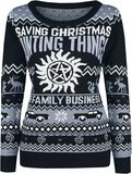 Saving Christmas Hunting Things, Supernatural, Weihnachtspullover