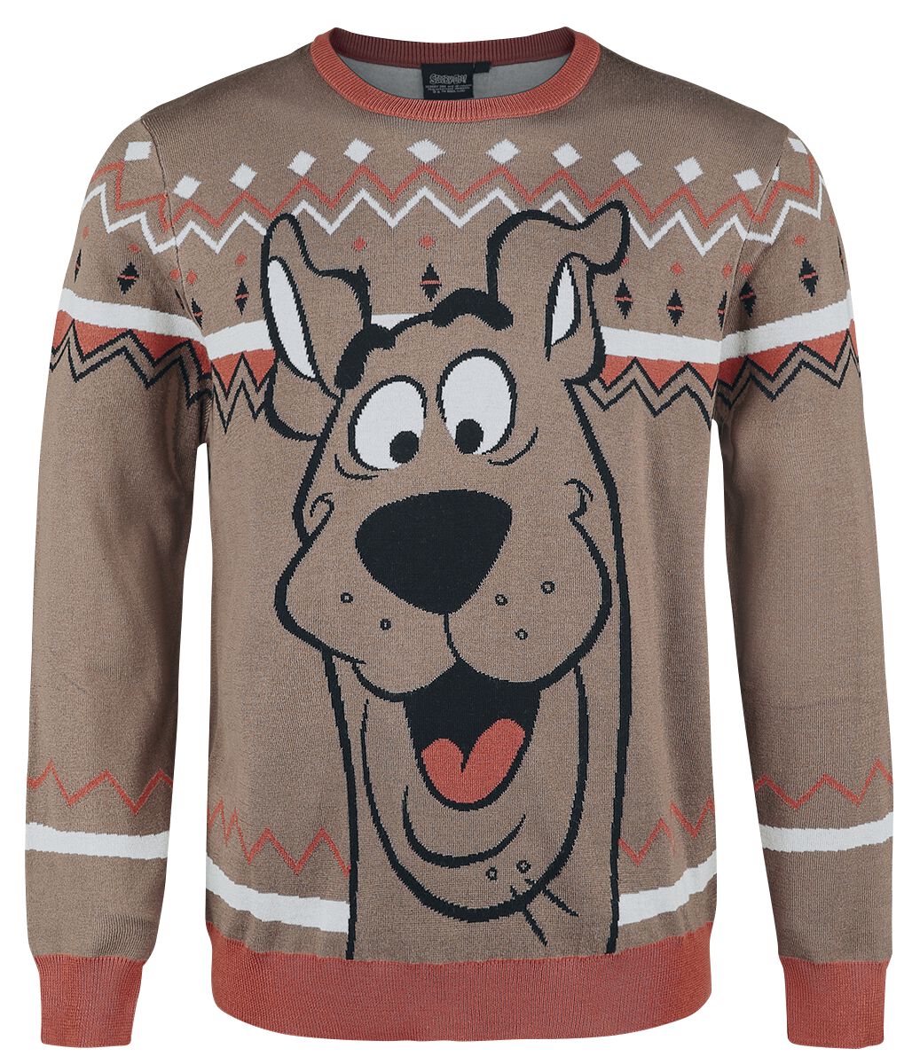 Scooby-Doo Scooby Christmas Christmas jumper brown