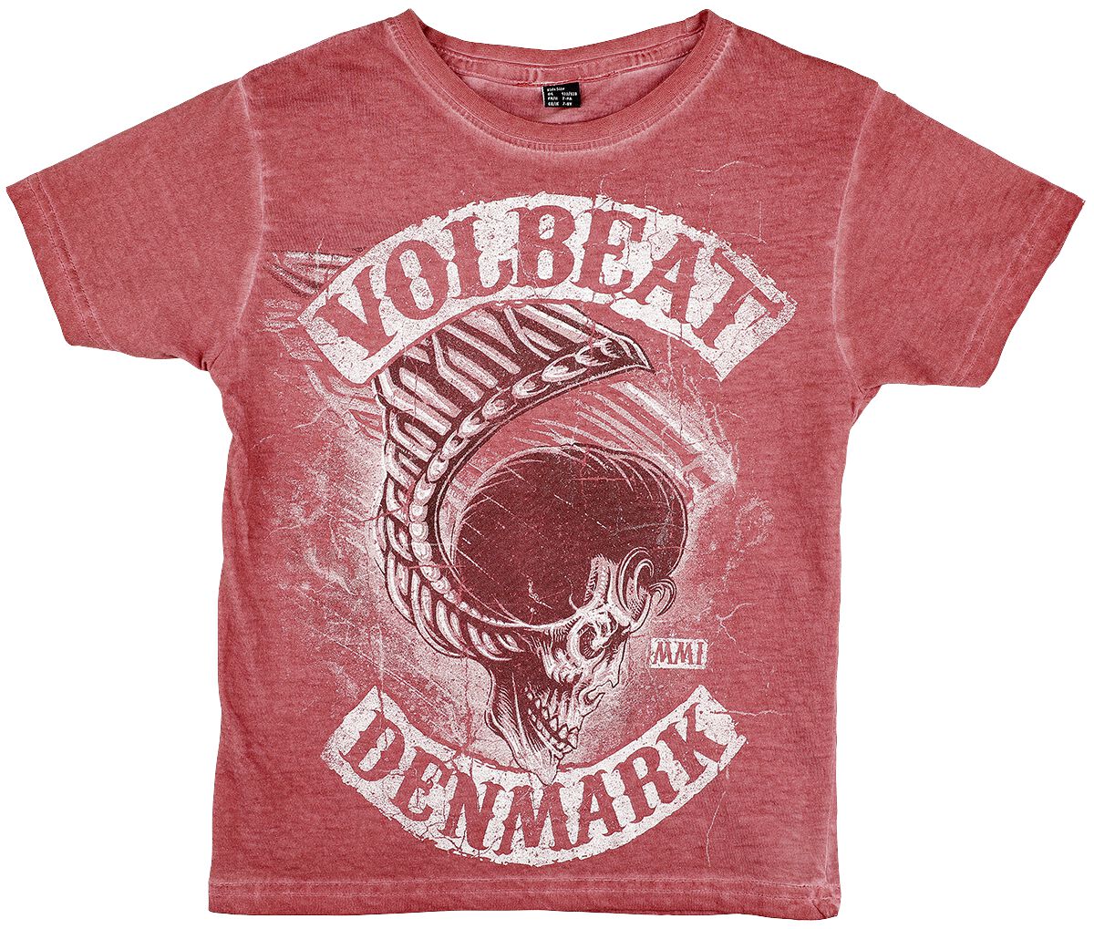 Kids Anchor T-Shirt rot von Volbeat