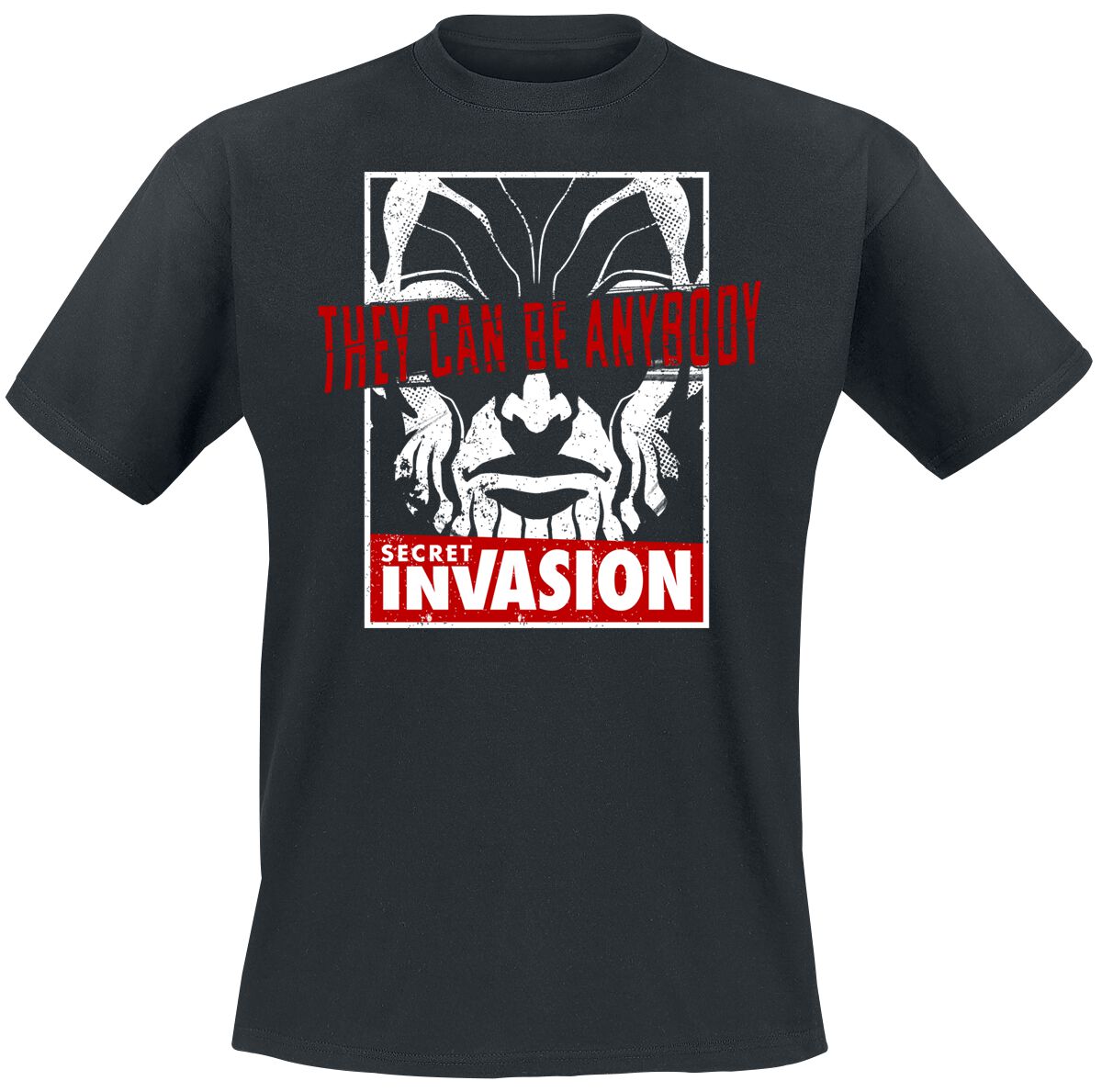 Secret Invasion - Marvel T-Shirt - They Can Be Anybody - S bis XL - für Männer - Größe M - schwarz  - EMP exklusives Merchandise!